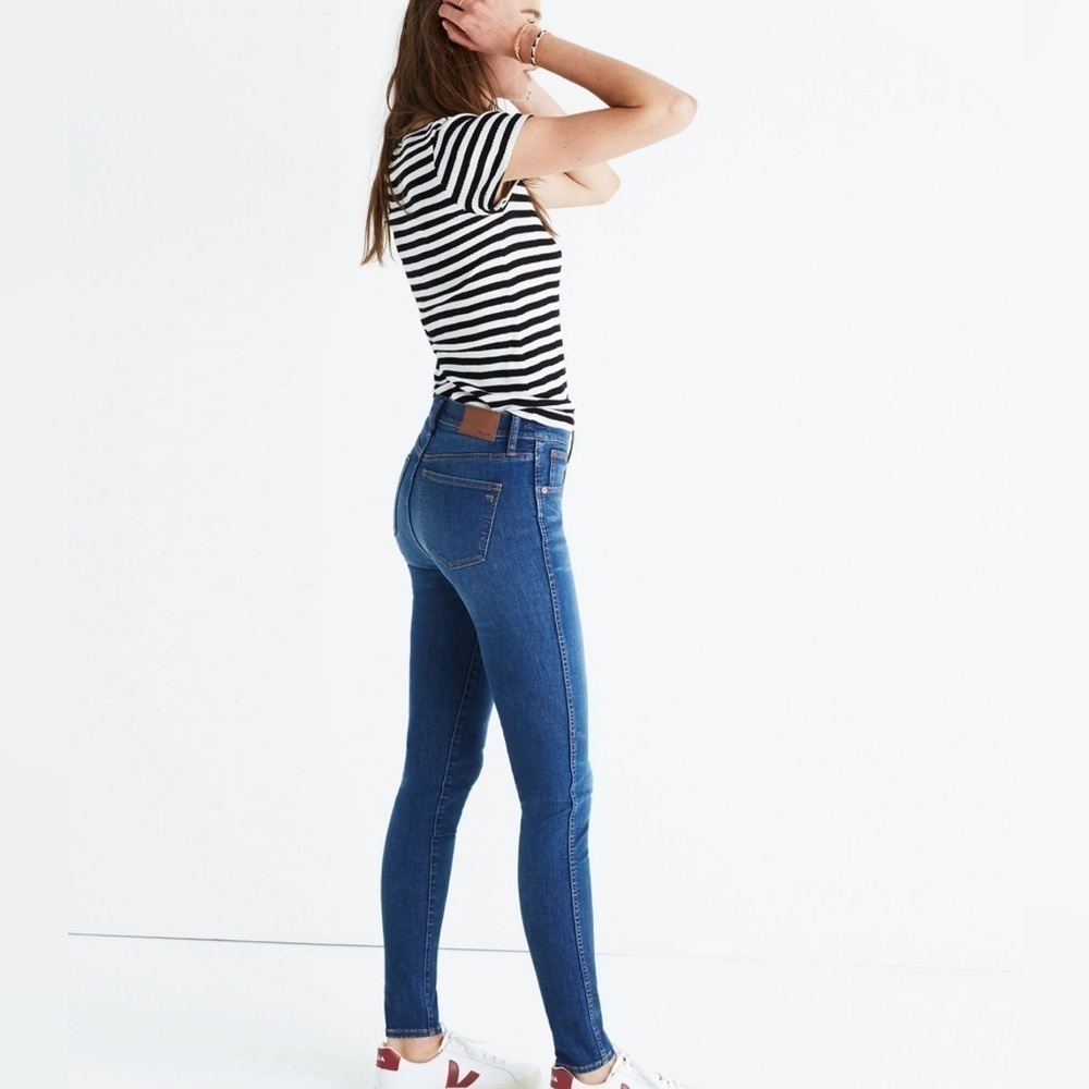 Madewell 9” mid-rise skinny jeans women’s size 25